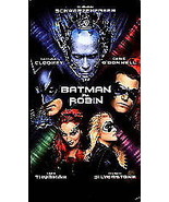 Batman &amp; Robin VHS Tape 1997 Warner Bros - $17.59 CAD