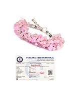 Crystal Products Certified Rose Quartz Bracelet Reiki Healing Crystal St... - $539.13 MXN