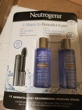 New ! 2PK Neutrogena Eye Makeup Remover Oil Free Plus Mascara Carbon Bla... - £21.69 GBP