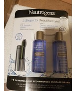 New ! 2PK Neutrogena Eye Makeup Remover Oil Free Plus Mascara Carbon Bla... - $524.96 MXN