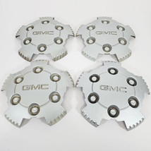 2004-2008 GMC Canyon # 5183 15&quot; 5 Spoke Aluminum Wheel Silver Center Caps SET/4 - £135.88 GBP
