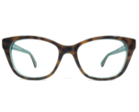 Kate Spade Eyeglasses Frames CAROLAN 086 Green Brown Tortoise Cat Eye 50... - £37.17 GBP