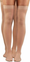 Dr. Comfort Unisex Microfiber Medical Sheer Thigh High 20-30mmHg (Nude) ... - $29.10