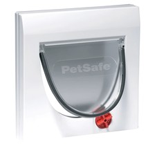 PetSafe Manual 4-Way Cat Flap without Tunnel Classic 919 White - £21.62 GBP