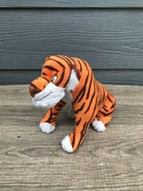 2002 Hasbro DISNEY Jungle Book SHERE KHAN Tiger Stuffed Plush TOY Small ... - $13.19