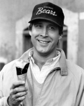 Chevy Chase classic smiling as Clark Griswold in Chicago Bears hat 8x10 photo - $9.75