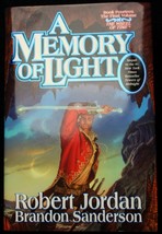 Robert Jordan, Brandon Sanderson A MEMORY OF LIGHT (Wheel of Time #14) 1st prt - £30.99 GBP