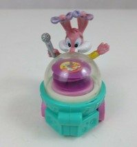 1992 McDonald&#39;s Happy Meal Tiny Toons Babs Bunny Record Playing Car Toy - £3.02 GBP