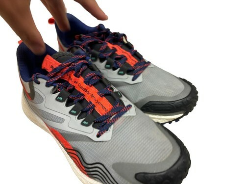 Reebok Women Floatride Energy 4 Adventure Running Shoe Grey/Black/Orange... - $28.66