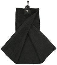 Masters Golf Black Tri Fold Golf Towel - $14.48 CAD