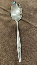 Oneidacraft Deluxe Lasting Rose Serving Spoon Stainless 8 1/4” - $5.45