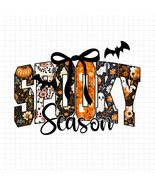 Halloween Spooky Season PNG, Spooky Mama PNG, Fall Pumpkin, Fall Hallowe... - $2.50