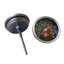 Black Face Bbq Grill Thermometer 50F-900F High Temp Range Heavy Duty Premium Qua - £28.78 GBP