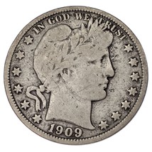 1909-O Barber 50C Demi Dollar Fin État, Naturel Couleur, Certains Tonifiant - $1,461.77 MXN