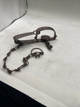 Antique Small Medium Size Animal Trap Heavy Metal Rusty Vintage Decor - $412.71 MXN