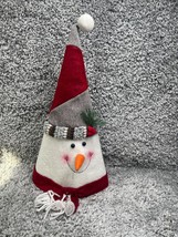 Dan Dee Collectors Choice Snowman Character Christmas Hat 16&quot; - £12.95 GBP