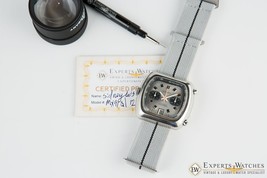 Authenticity Guarantee 
Vintage 1970&#39;s Sidney Chronograph Calibre 12 Date Sil... - £1,593.24 GBP
