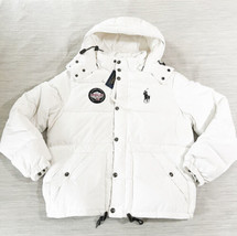 Polo Ralph Lauren Alpine World Cup Racing Down Hooded Puffer White SZ XL NWT - $318.31