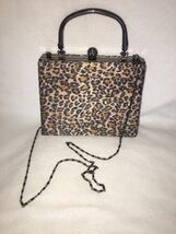 D'margeaux Leopard Print Shoulder bag NEW - $48.51