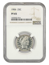 1906 25C Ngc PR65 - £1,274.08 GBP