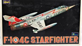 Hasegawa Minicraft F-104C Starfighter Deluxe 1/32 Scale Kit No. 104 - $64.75