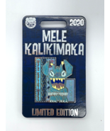 Disney Parks Mele Kalikimaka Tiki Stitch Christmas Pin 2020 LE Holiday H... - $24.74