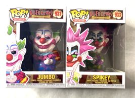 (2 Funko Pops) Killer Klowns from Outer Space Jumbo and Spikey Vinyl Figures - £53.37 GBP