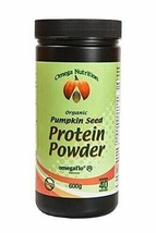NEW Omega Nutrition Organic Pumpkin Seed Protein Powder 600 grams - £21.12 GBP