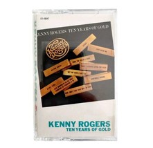 Kenny Rogers Ten Years Of Gold 1977 Cassette Tape Vintage Greatest Hits CBX6 - £11.74 GBP