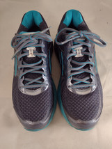 Brooks Ariel 16 1202191B453 Black/Turquoise Lace-up Running Shoes Womens Sz 12 B - £28.67 GBP