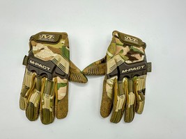 Mechanix Wear: Large M-Pact Multicam Tactical Gloves Touchscreen Capable Airsoft - £19.77 GBP