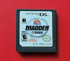Nintendo DS Madden NFL 2005 Cart Only 2DS 3DS XL Lite System Works - £7.56 GBP