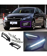 AupTech Car Daytime Running Lights LED DRL Fog Lamps Kit for Kia Optima K5 TF... - $149.00