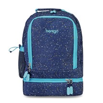 Kids 2-In-1 Backpack &amp; Insulated Lunch Bag - Confetti Designed 16 Backpack For S - £58.52 GBP