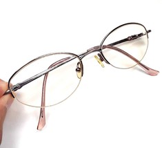 Joan Collins Metal Lilac Eyeglasses FRAMES ONLY w/ Crystal Accent 9698 5... - £25.06 GBP