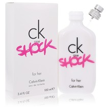 Ck One Shock Perfume By Calvin Klein Eau De Toilette Spray 3.4 oz - £32.43 GBP