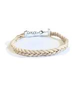Leather Braided Bracelet for Elegant Style - $7.99