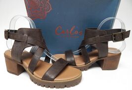 Carlos by Carlos Santana Gia Size US 8.5 M EU 38.5 Women&#39;s Strappy Sanda... - $30.91 CAD