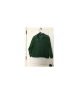 NIKE TEAM Boys Lined Track Jacket Size Large 14-16 Green - $33.95