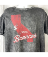 Santa Clara University SCU Go Broncos Retro Brand T-Shirt XL Mens NWT Co... - $28.89