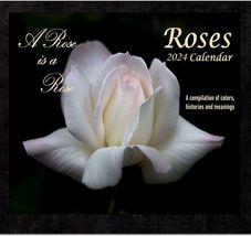 Rose Calendar 2024 Roses Calendar Rose Garden Calendar Colored Roses Cal... - £21.26 GBP