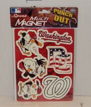 Forever Collectibles MLB Baseball Washington Nationals 6 Multi Mini Magnets - $14.80