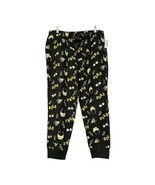 Old Navy Womens Black 2022 New Years Eve Pajama Lounge Pants Size Large New - £7.63 GBP