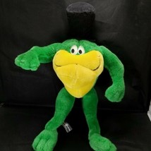 WB Looney Tunes Michigan J Frog Green Plush Stuffed Animal Poseable 18&quot; - £17.40 GBP