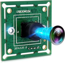 USB Camera Module 120 Degree Wide Angle Lens USB Camera 60fps High Speed Camera  - £42.33 GBP