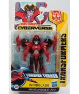TRANSFORMERS CYBERVERSE TURBINE THRASH WINDBLADE ACTION FIGURE 2017 HASBRO - $14.99
