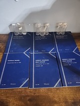 Set of 6 Whitman Coin Folders Album Buffalo 13-38 1/2 Dollar 16-36,37-47... - $29.09
