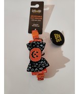 Thrills &amp; Chills Collection Glow In The Dark Halloween Cat Collar Pumpki... - $9.80