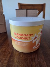 BBW Bath &amp; Body Works MAHOGANY COCONUT Large 3-Wick Candle, 14.5 oz - $449.29 MXN
