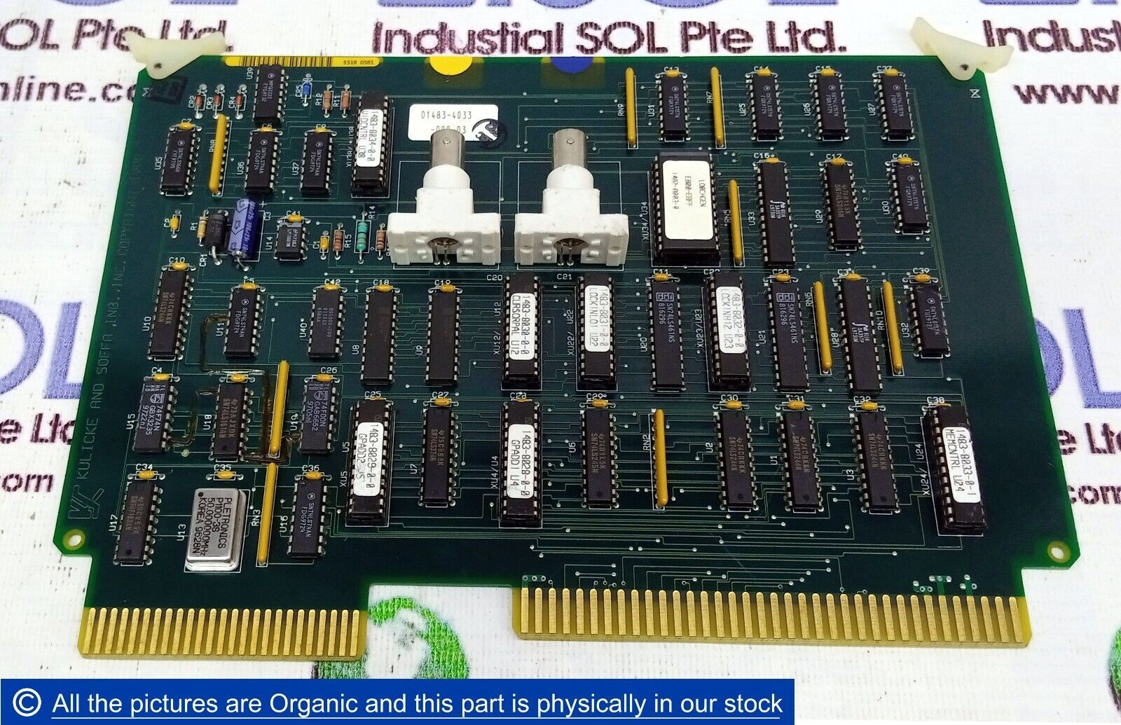 Kulicke And Soffa 01483-4033-000-03 PC Control Board BD. NO. 1483-4033-0... - $199.00